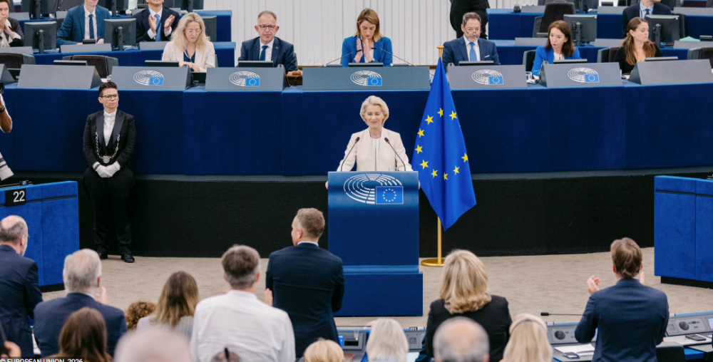 Slika: Predsednica Evropske komisije Ursula von der Leyen (foto: © Evropska unija, 2026, vir: EEAS)