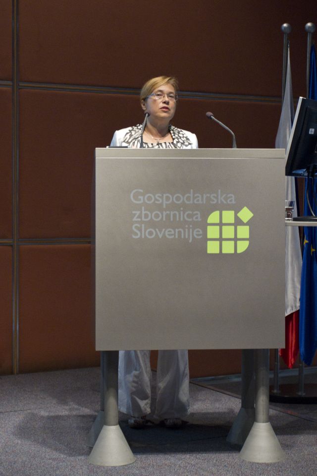 Polona Demšar Mitrovič iz Ministrstva za infrastrukturo in prostor